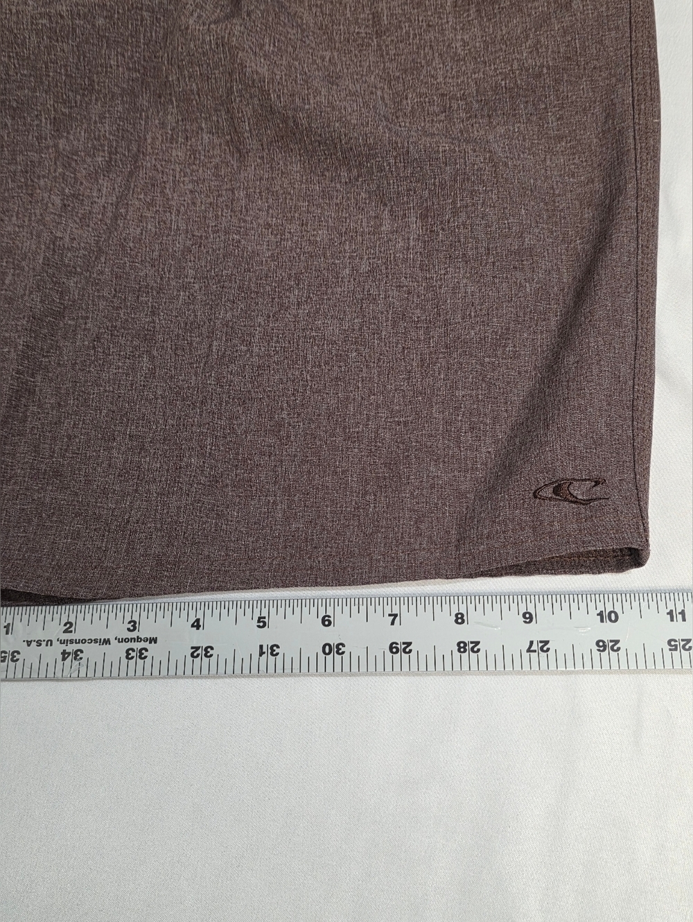 O'Neill Reserve Heathered Hybrid Flat Front Shorts Mens Size 34 - Picture 4 of 12